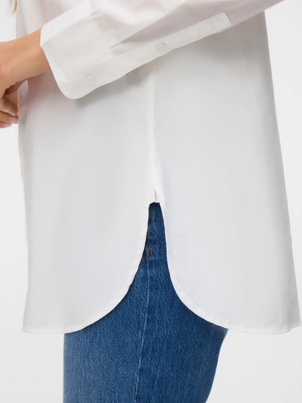 VEROMODA - ELINA LS SHIRT - BRIGHT WHITE