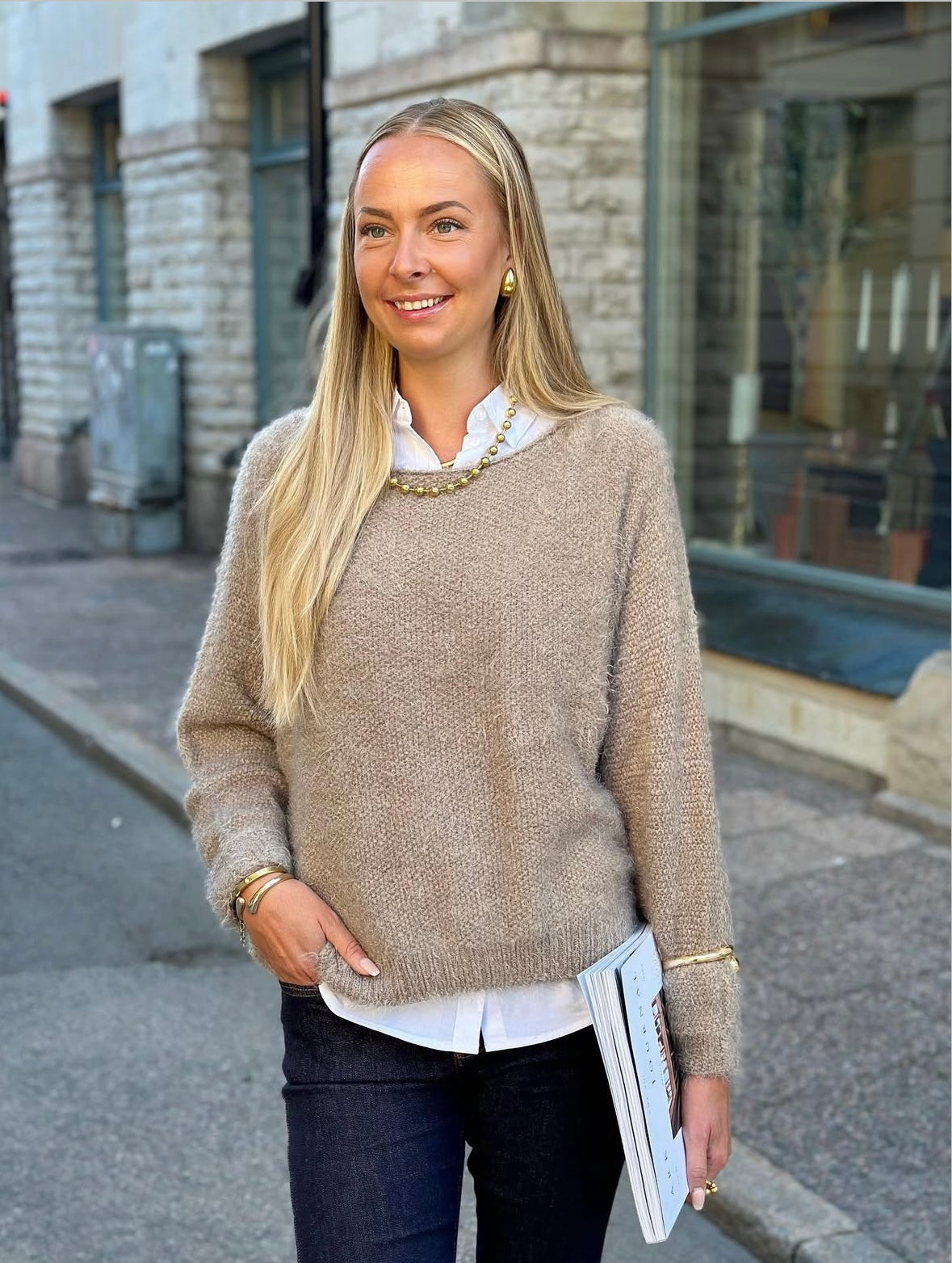 MARTA DE CHATEAU - ANOUK KNIT 8038 - DARK FANGO