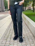 ONLY - BLUSH MID COAT STRAIGHT 15363363 - BLACK DENIM
