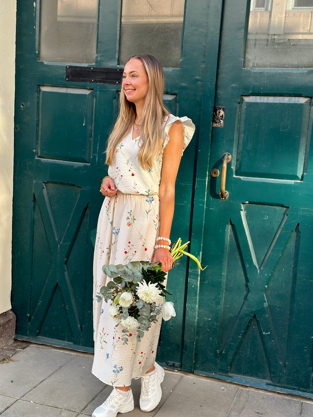 VEROMODA JOSIE VOLUME ANKLE SKIRT - BIRCH/BINA