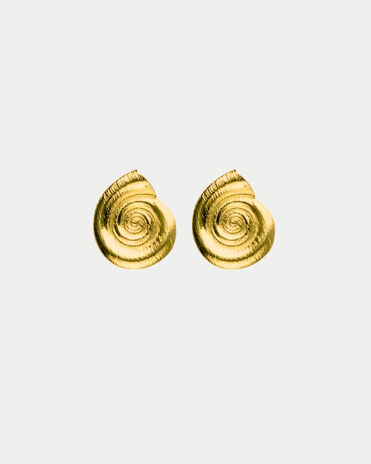BOW19DETAILS - SHELL STUD - GULD