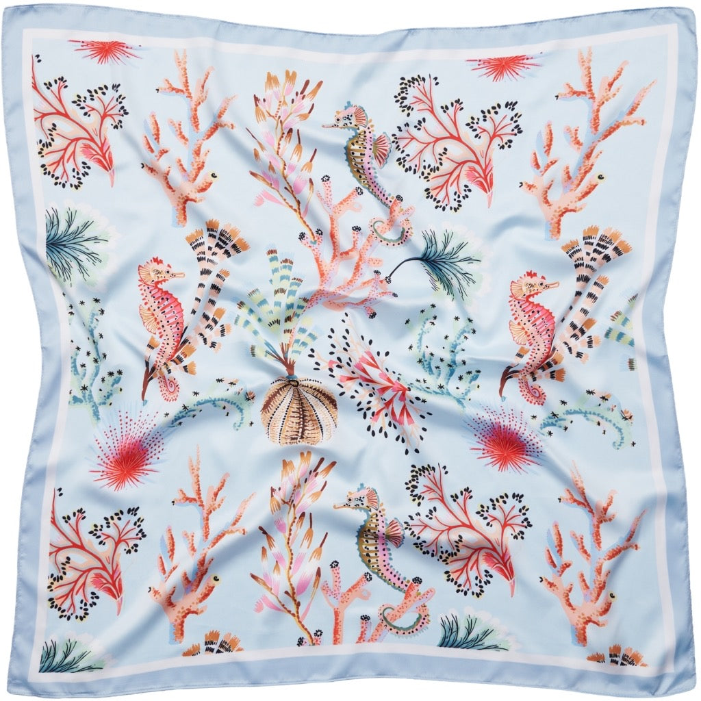 MARTA - FINJA SCARF - BLUE 3538