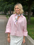 JDY - MIO 7/8 SHIRT - CHALK PINK