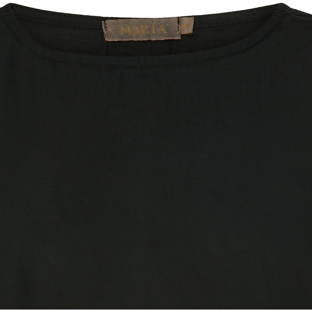 MARTA - KASIMIRA TOP - BLACK