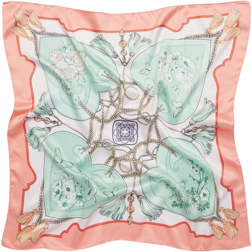 MARTA - FINJA SCARF - ORANGE 3533