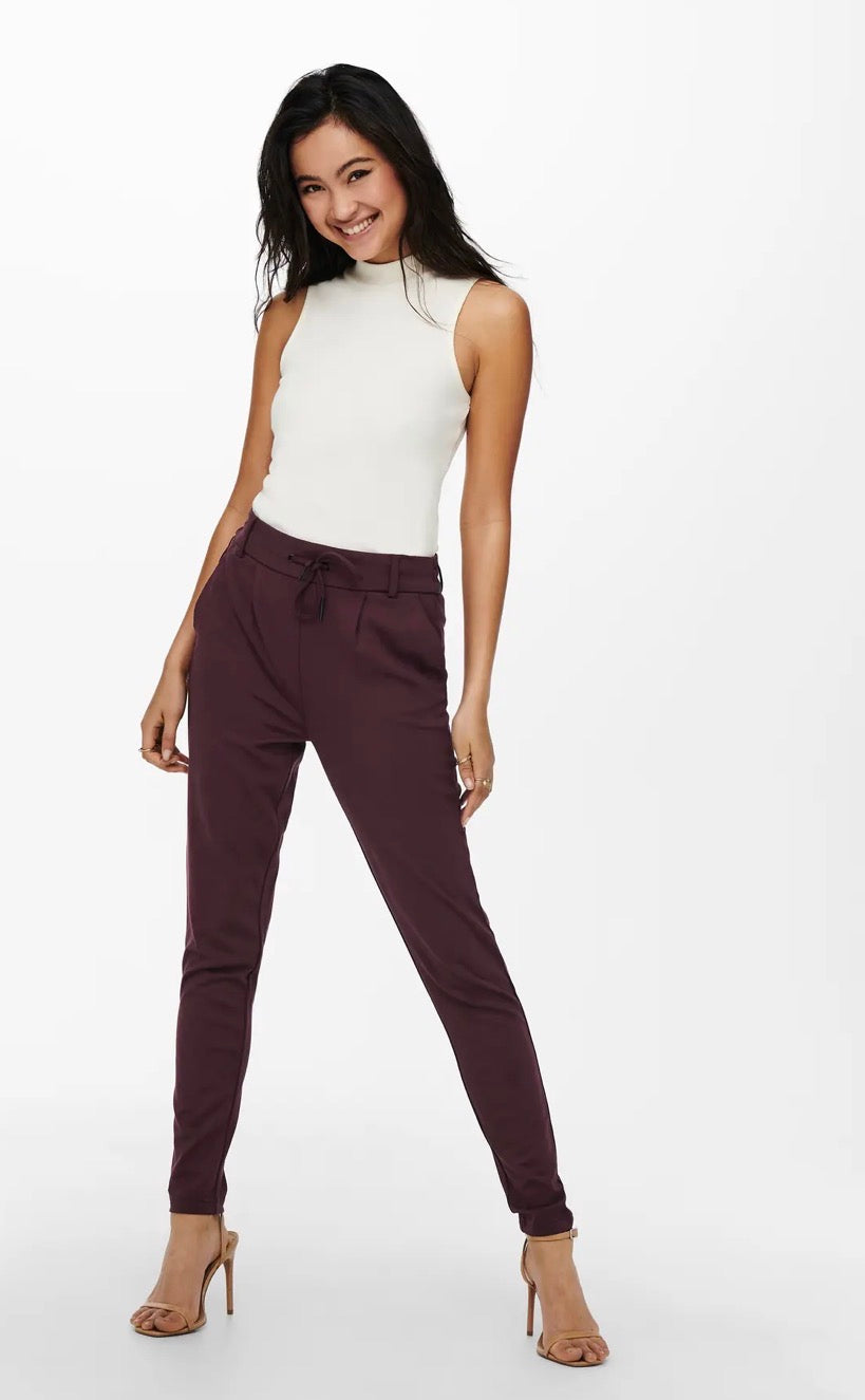 ONLY - POPTRASH PANT - PORT ROYALE