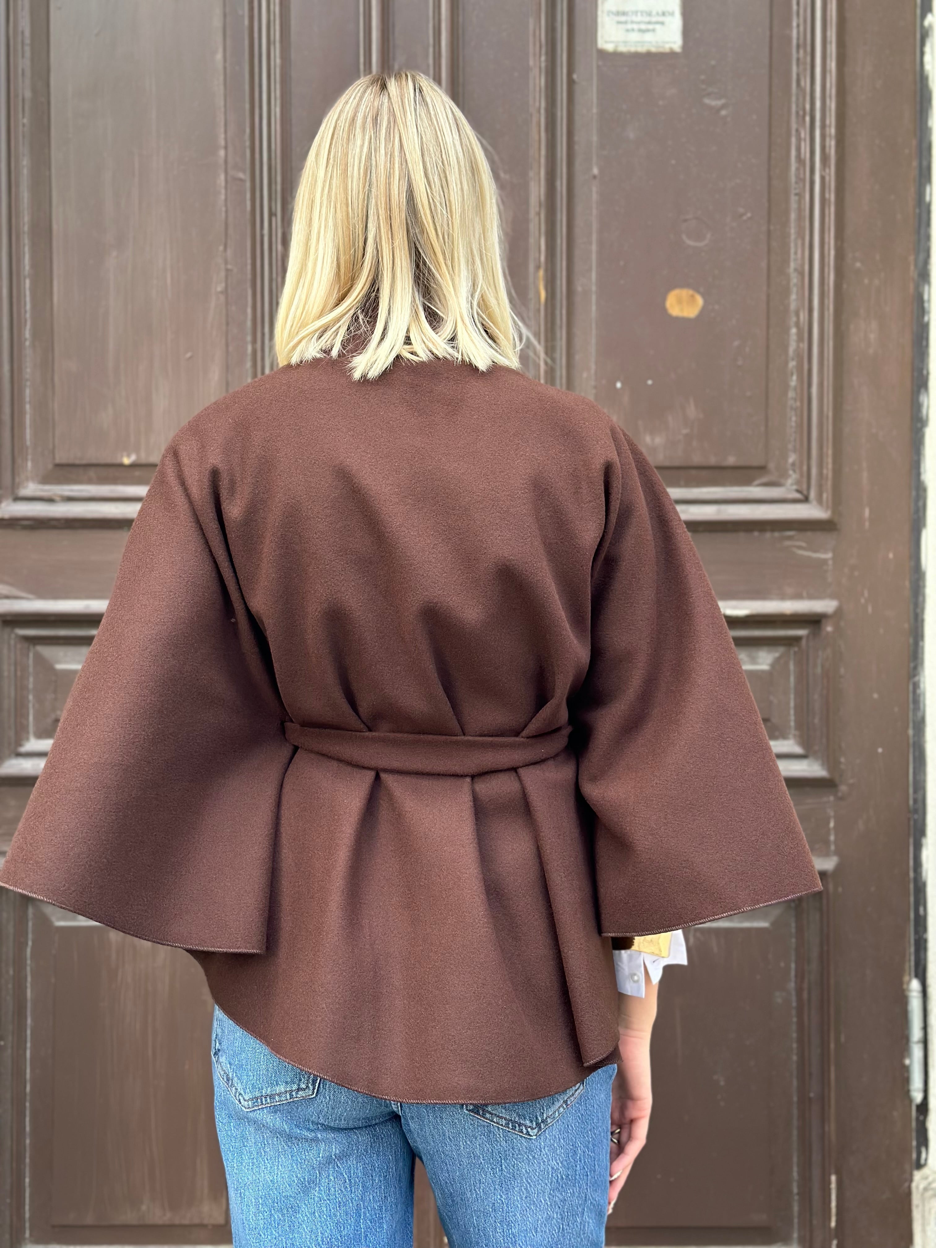 COSY HOUSE - PONCHO - BRUN