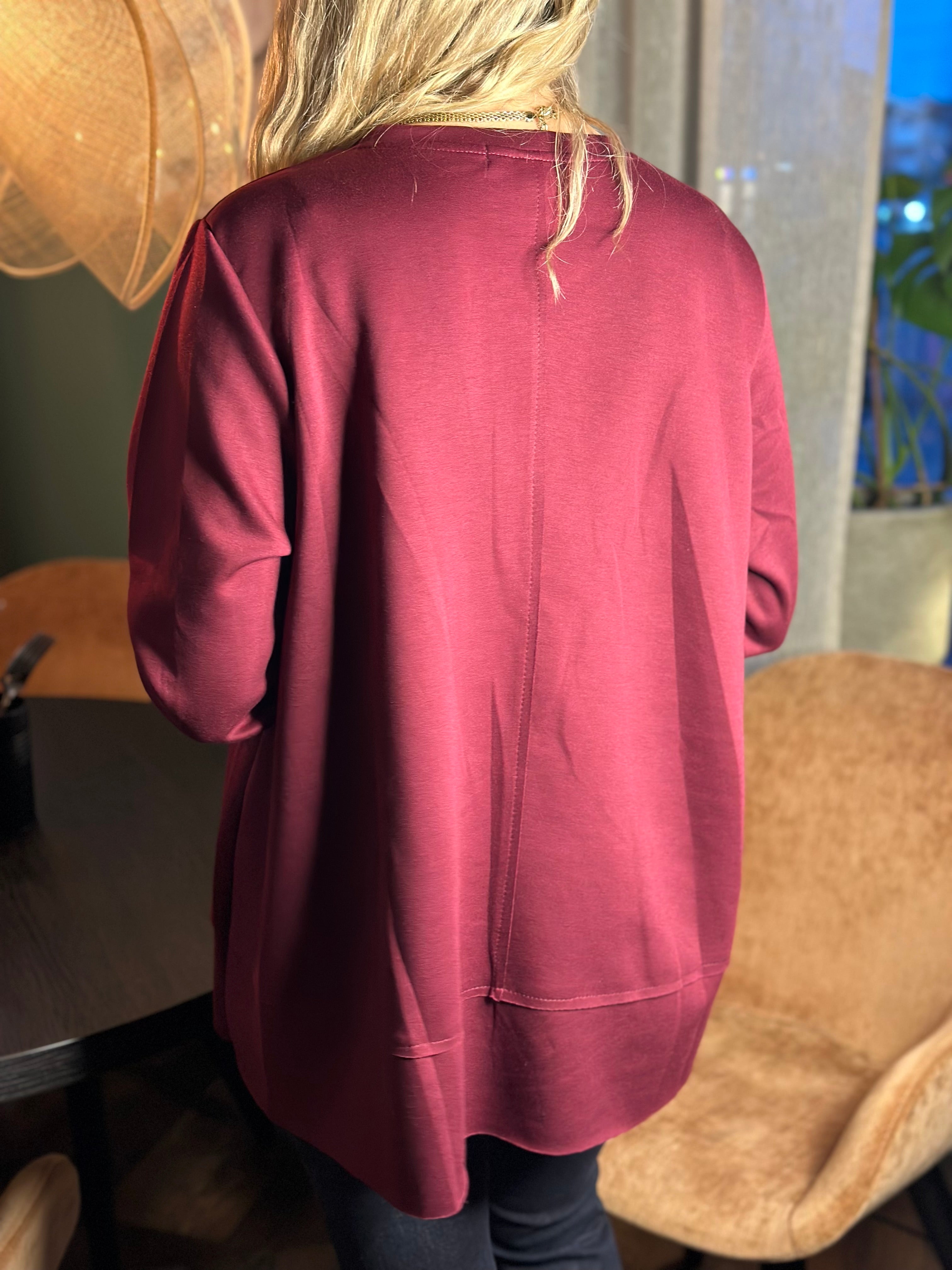 MARTA - CIAO SHIRT 85783 - WINE