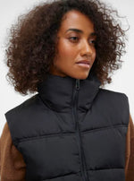 Ladda upp bild till gallerivisning, VERO MODA - KLEA SHORT WAISTCOAT - BLACK
