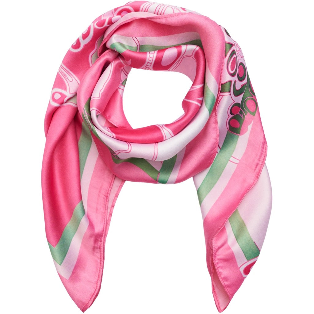 MARTA - FINJA SCARF - PINK 3559