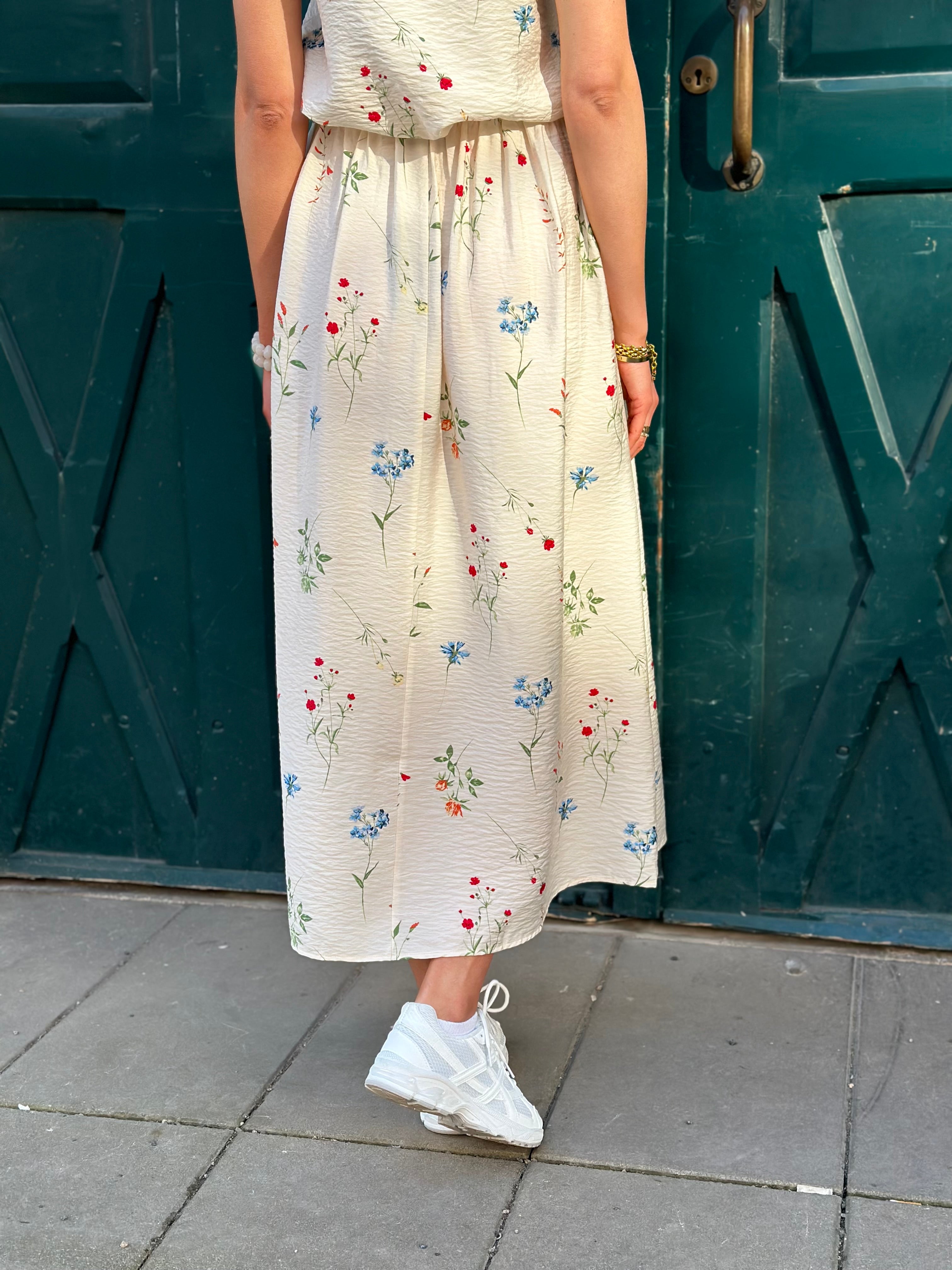 VEROMODA JOSIE VOLUME ANKLE SKIRT - BIRCH/BINA