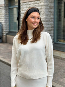 JDY - PRIME LIFE KNT - WHITECAP GREY/ MELANGE