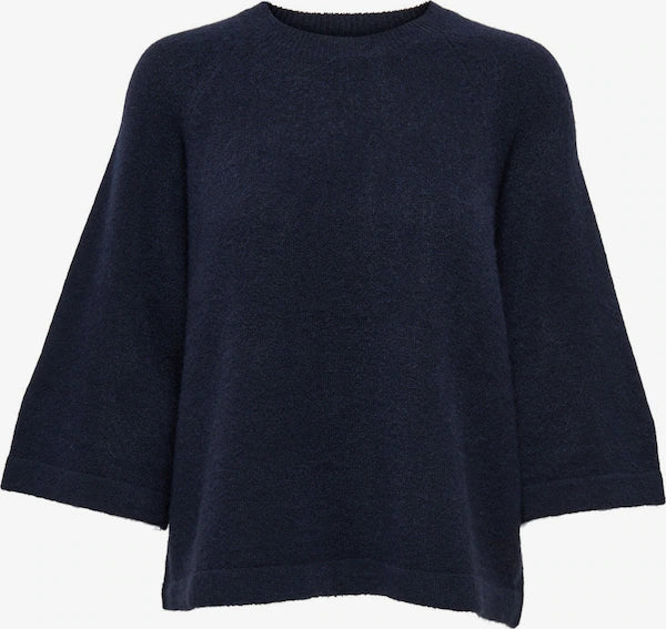 ONLY - SIMONI 3/4 PULLOVER - NAVY BLUE MELANGE