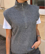 Ladda upp bild till gallerivisning, ONLY - JEANETT LIFE SL RIB HIGHNECK - MEDIUM GREY MELANGE
