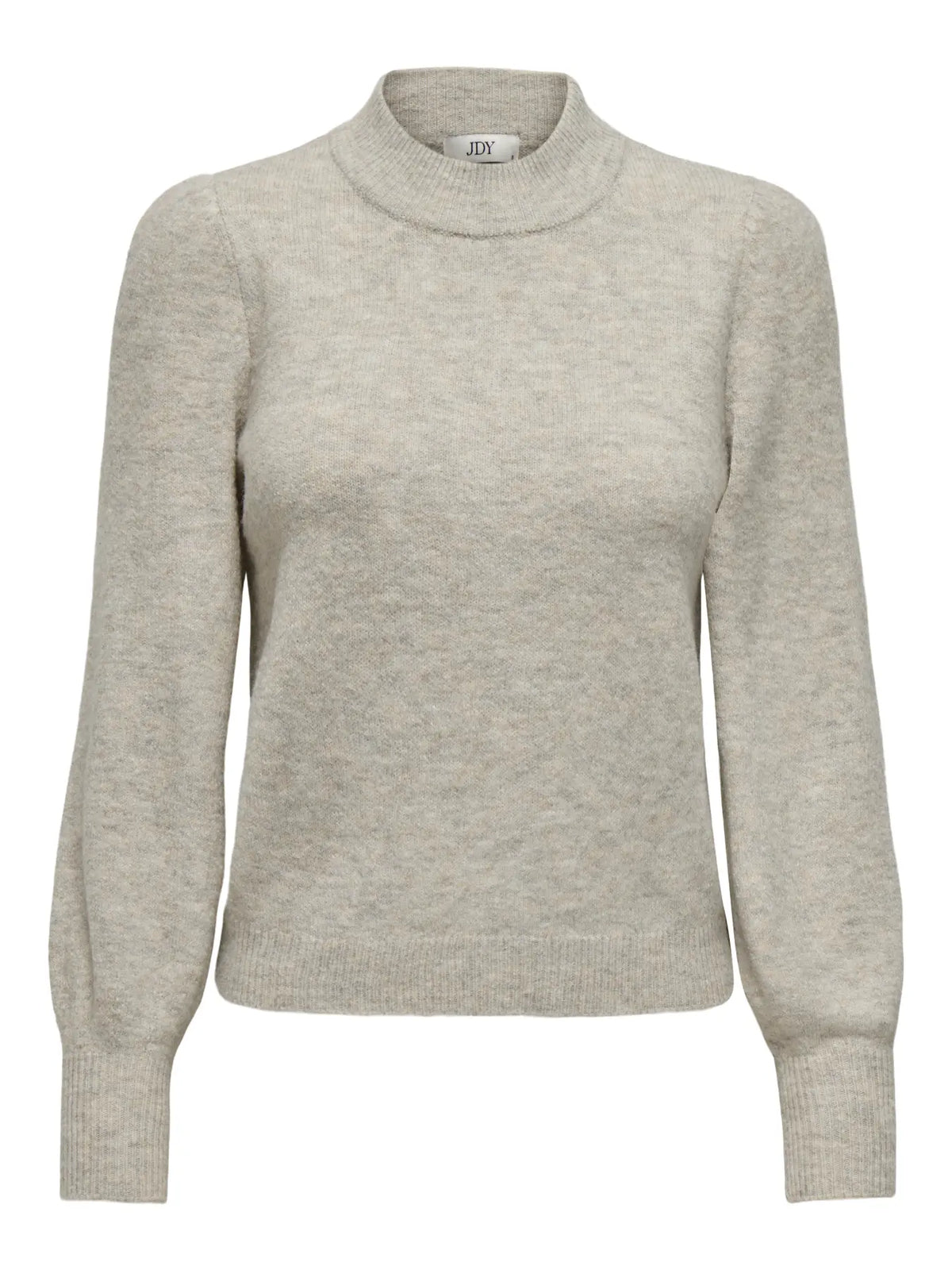 JDY - RUE LIFE L/S PULLOVER - CHATEAU GREY/MELANGE