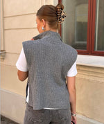 Ladda upp bild till gallerivisning, ONLY - JEANETT LIFE SL RIB HIGHNECK - MEDIUM GREY MELANGE

