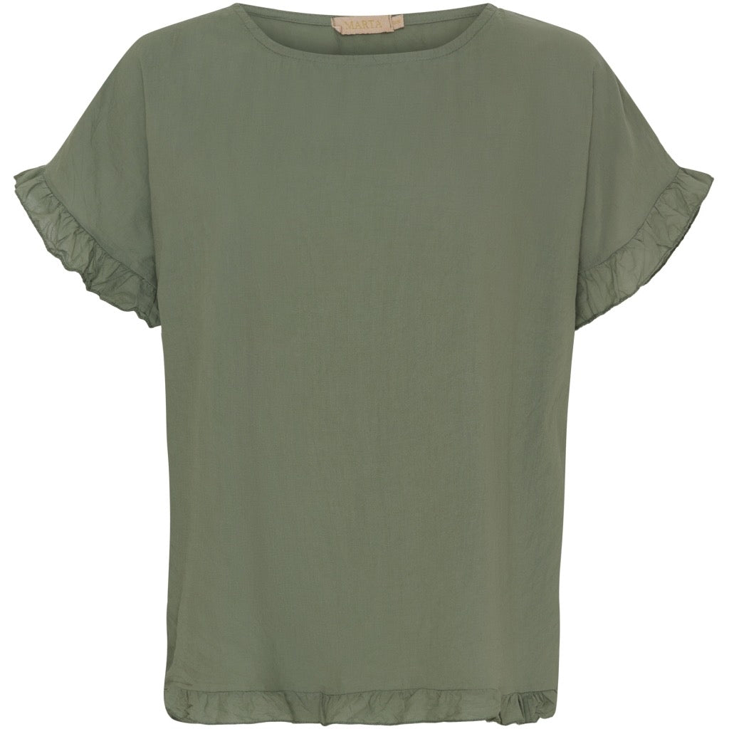 MARTA - KASIMIRA TOP - MILITARY