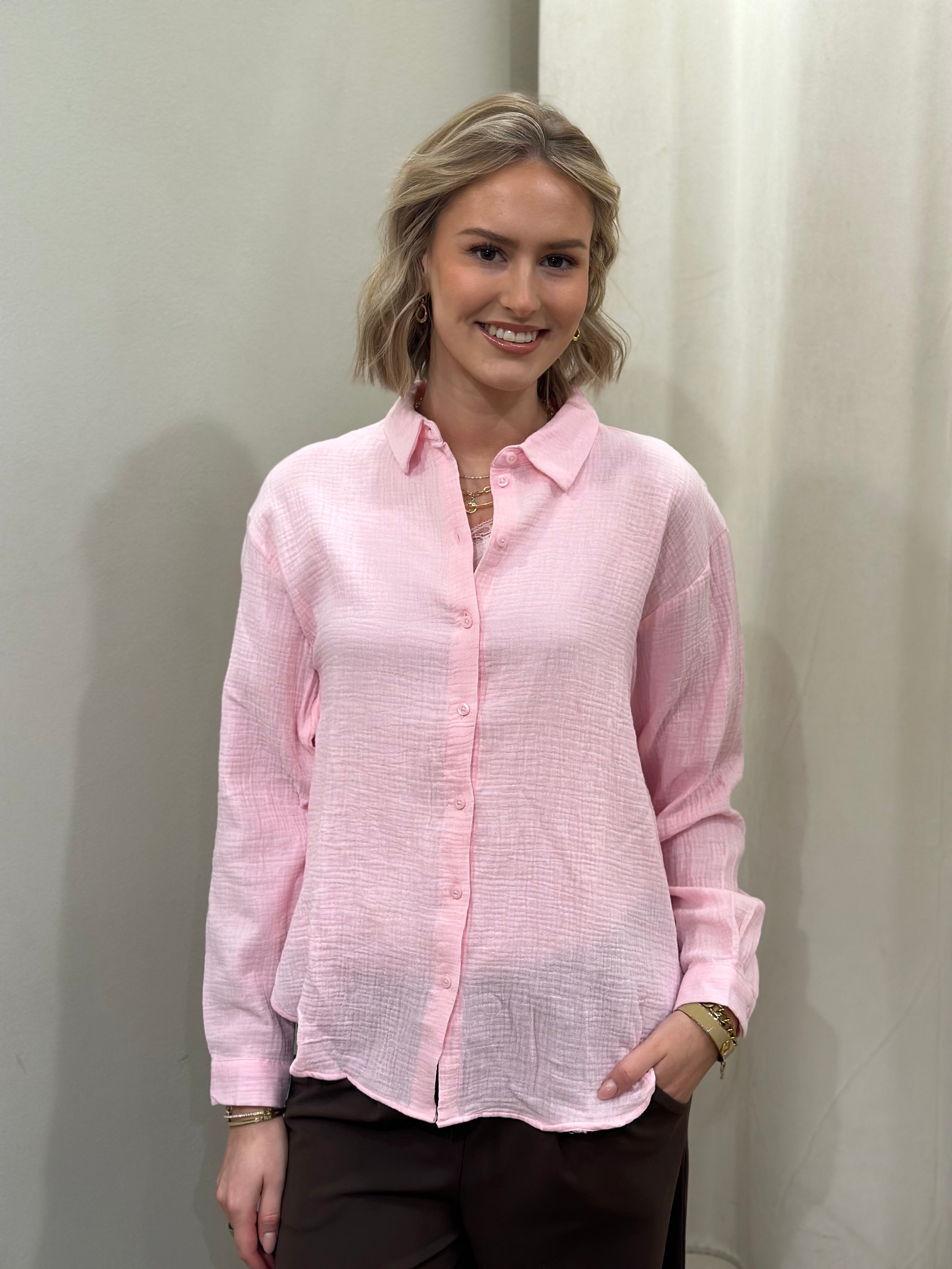 JDY - THEIS LIFE L/S LOOSE SHIRT - FARY TALE