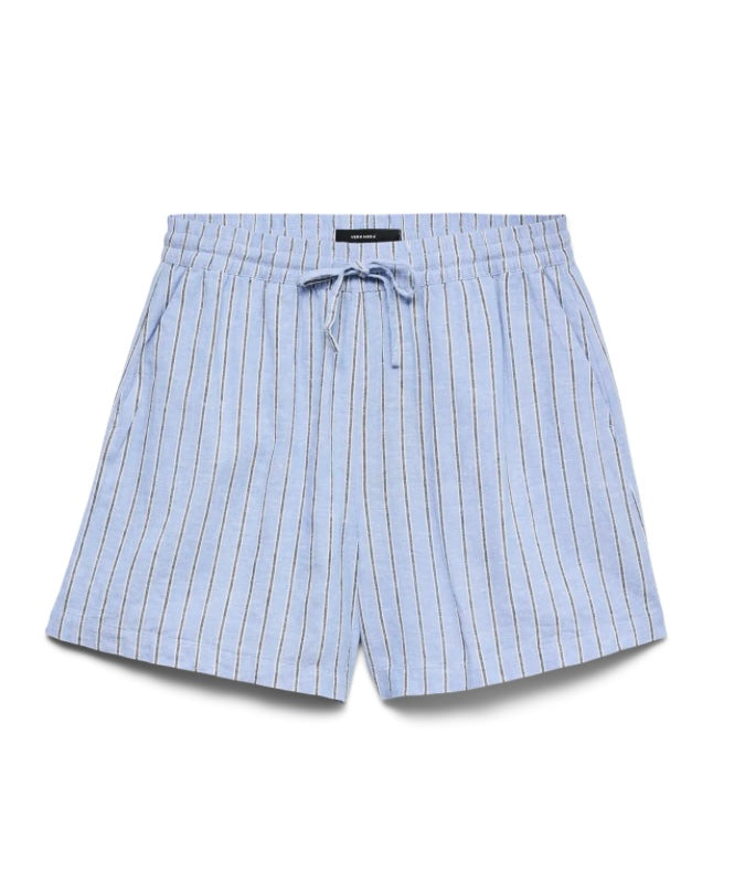 VEROMODA - LINN SHORTS - CORNFLOWER BLUE LIVA NAVY BLAZER