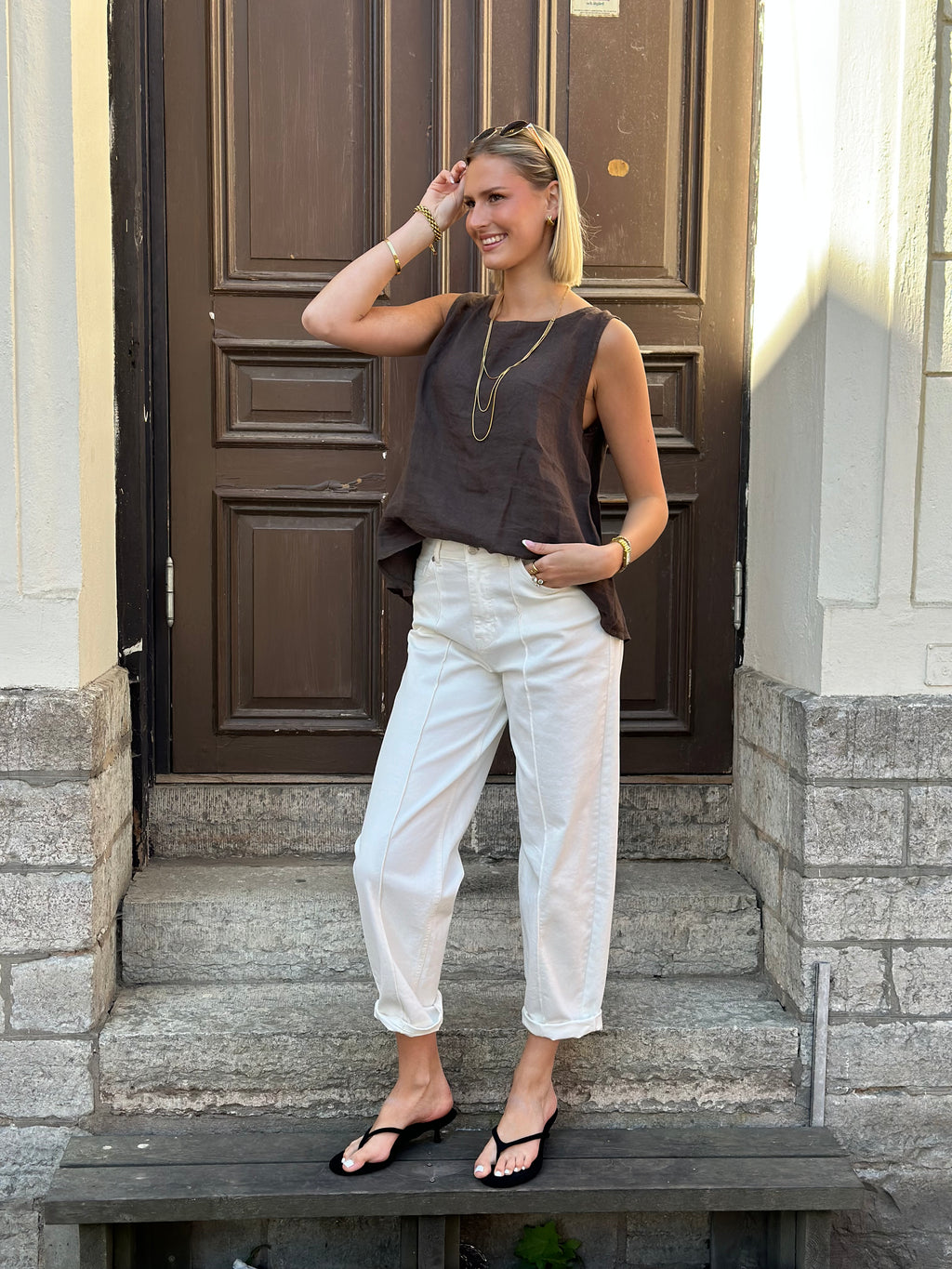 MARTA - ALESSIA TOP 258917 - MORO