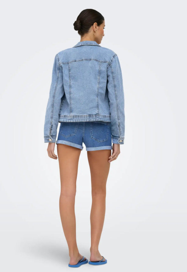 ONLY - WONDER JACKET - LIGHT BLUE DENIM