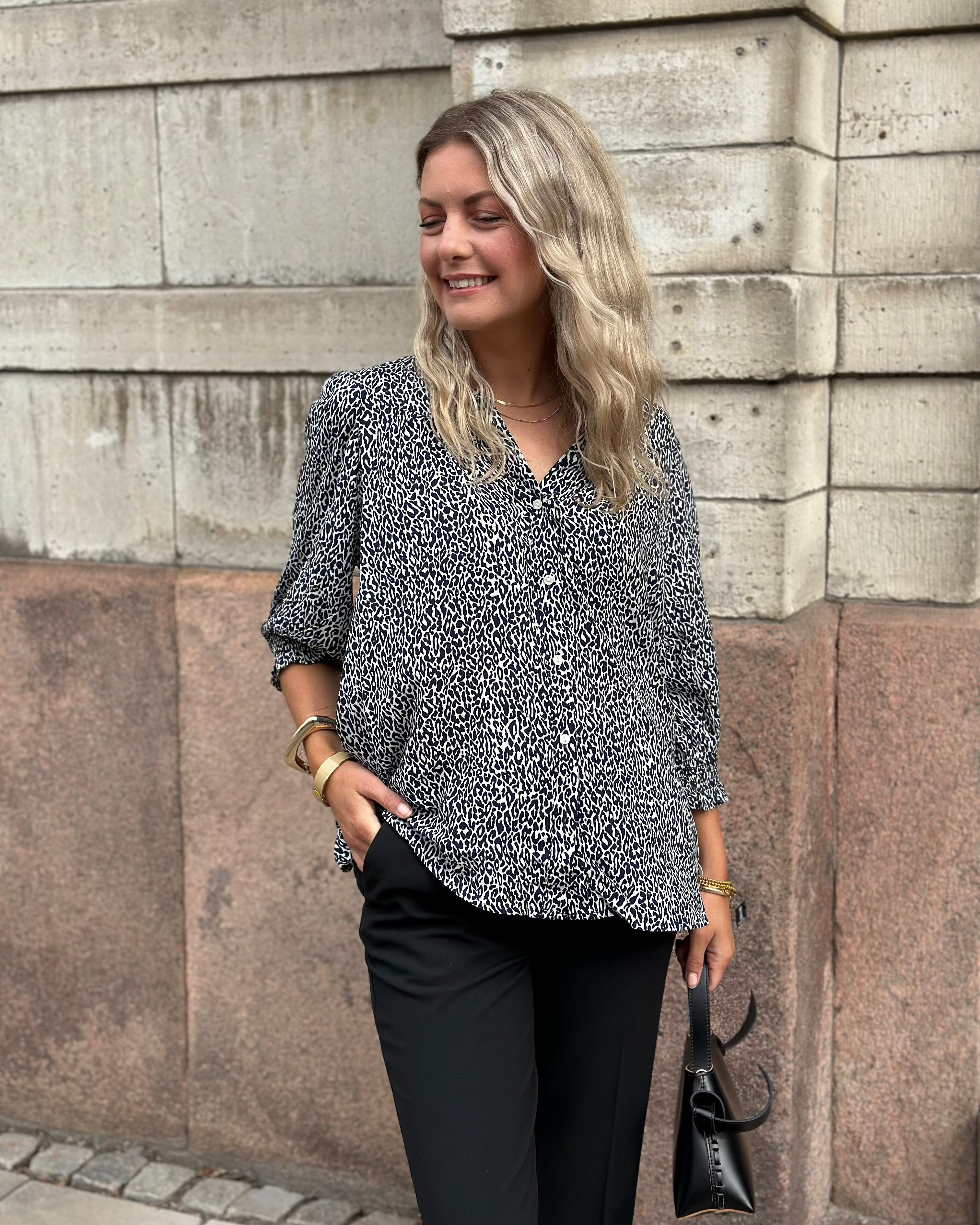 ONLY - RAYA 3/4 SHIRT - NIGHT SKY/LOUI LEO