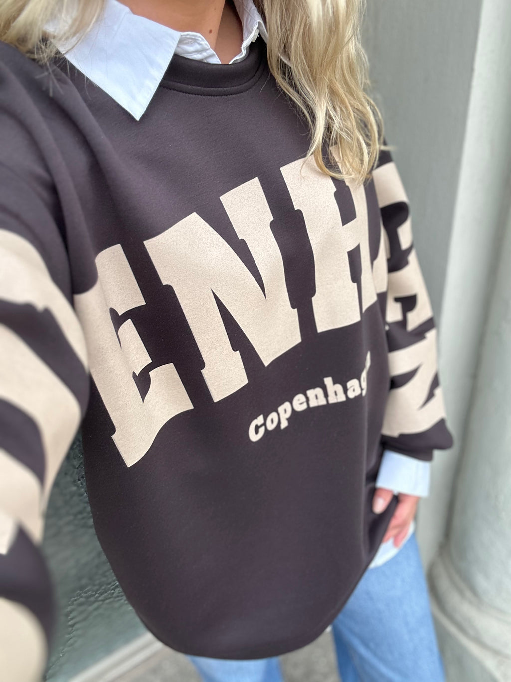 MARTA - NERINA SWEATSHIRT 22659 - MORO/FANGO