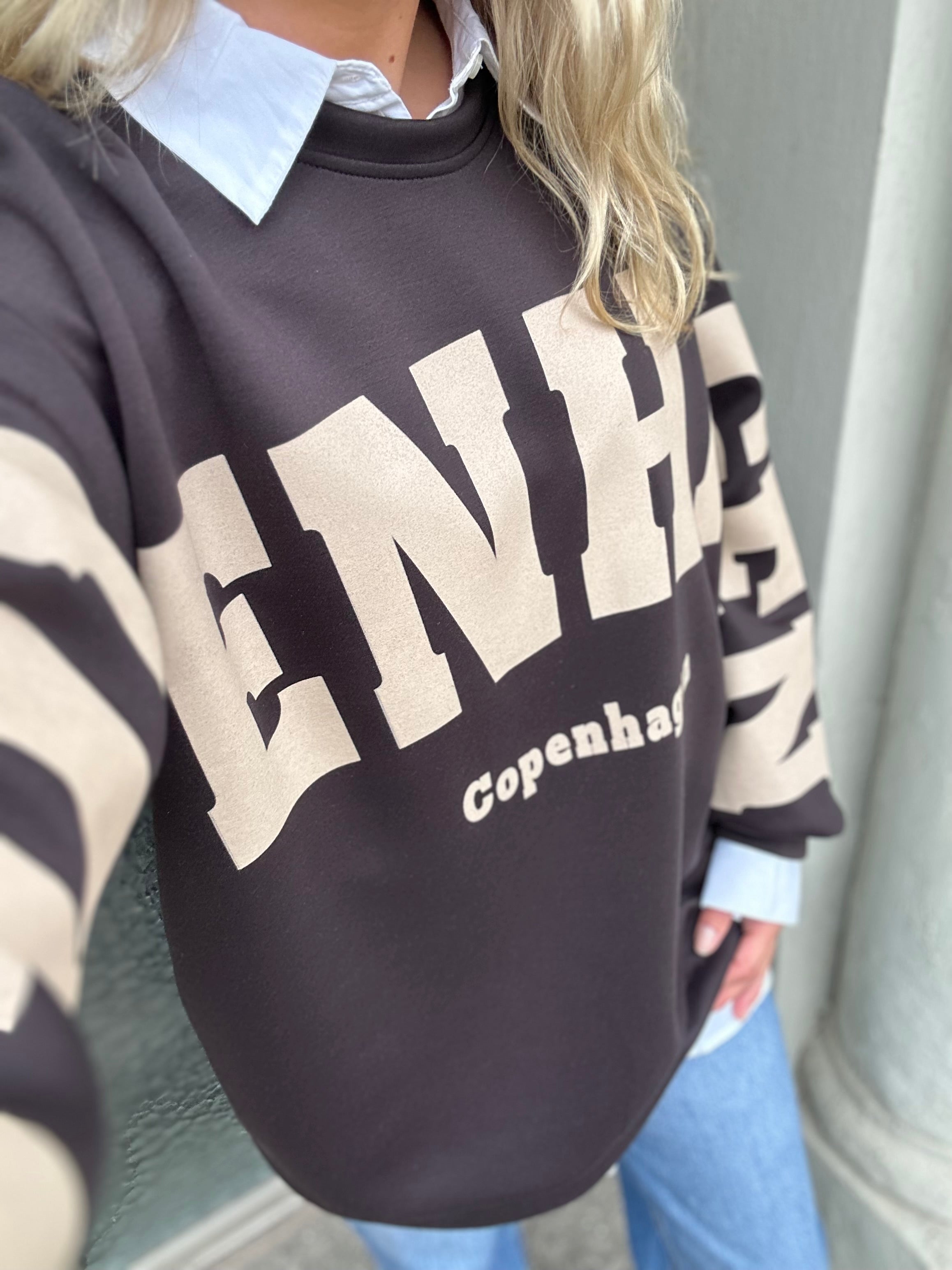 MARTA - NERINA SWEATSHIRT 22659 - MORO/FANGO