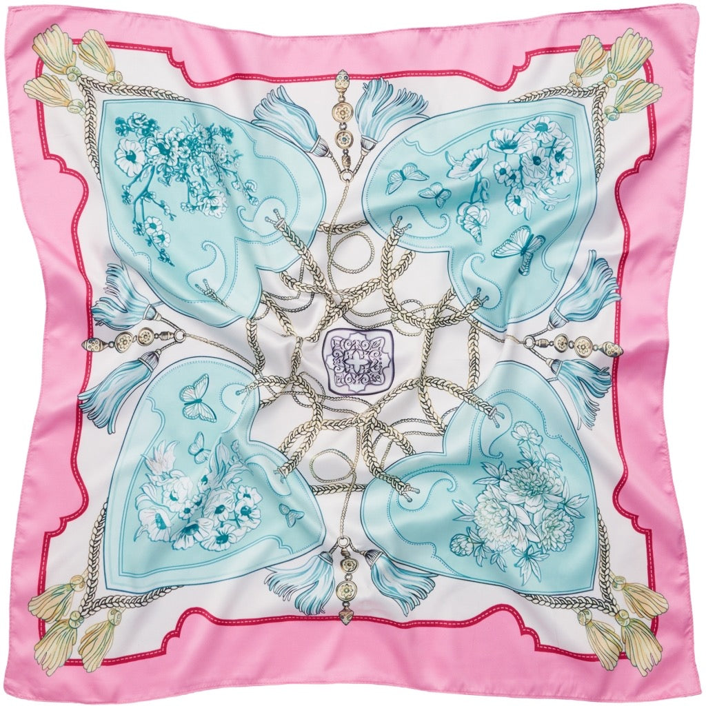 MARTA - FINJA SCARF - PINK 3533