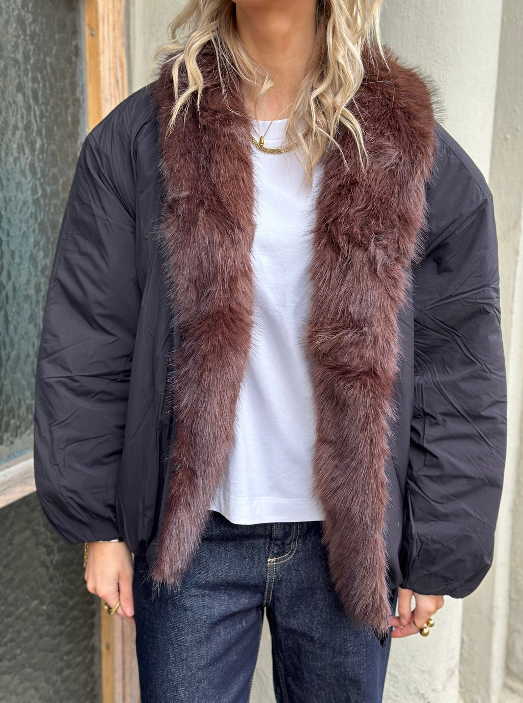 SOAKED - PANAMA JACKET - BLACK