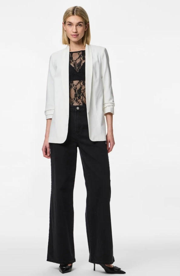 PIECES - BOSELLA BLAZER - WHITE