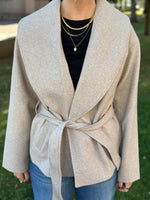 Ladda upp bild till gallerivisning, ONLY - AUGUSTA LIFE SHORT COAT - FUNGI/MELANGE
