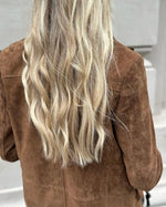 Ladda upp bild till gallerivisning, VEROMODA - PERNILLE LA SUEDE JACKET - CHOCOLATE FONDANT
