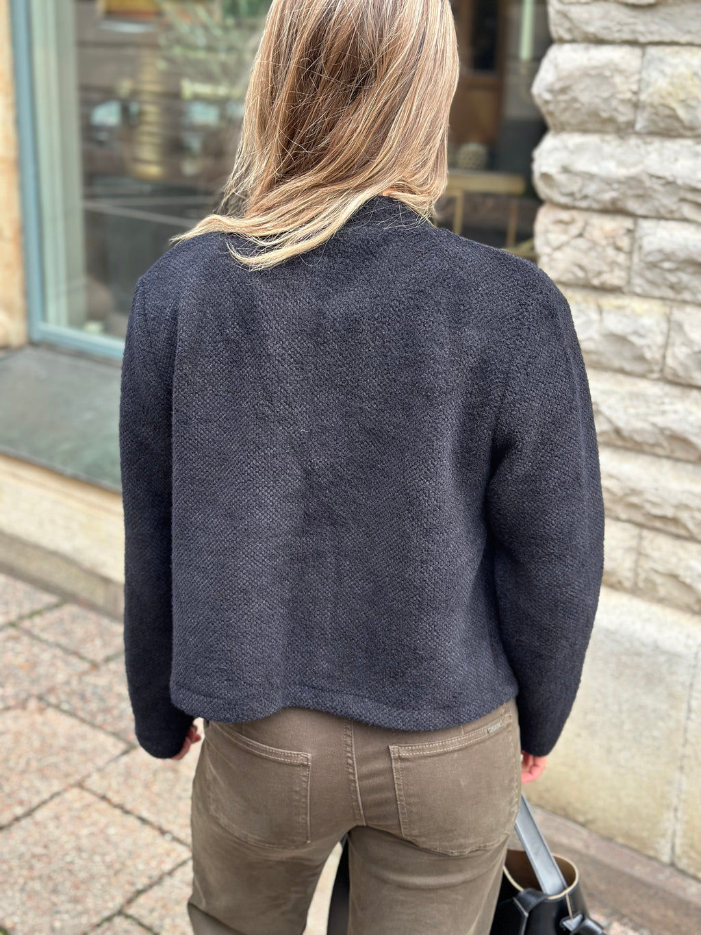 MARTA - MARLOWE JACKET - BLACK