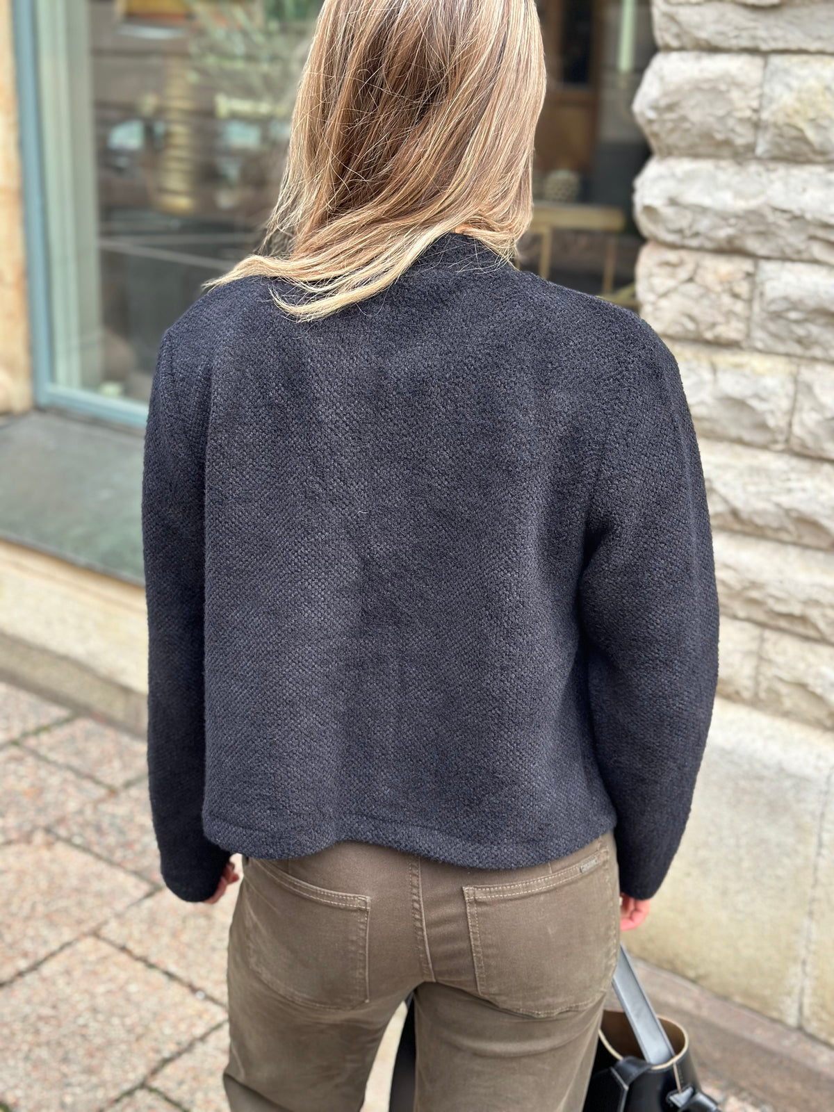 MARTA - MARLOWE JACKET - BLACK