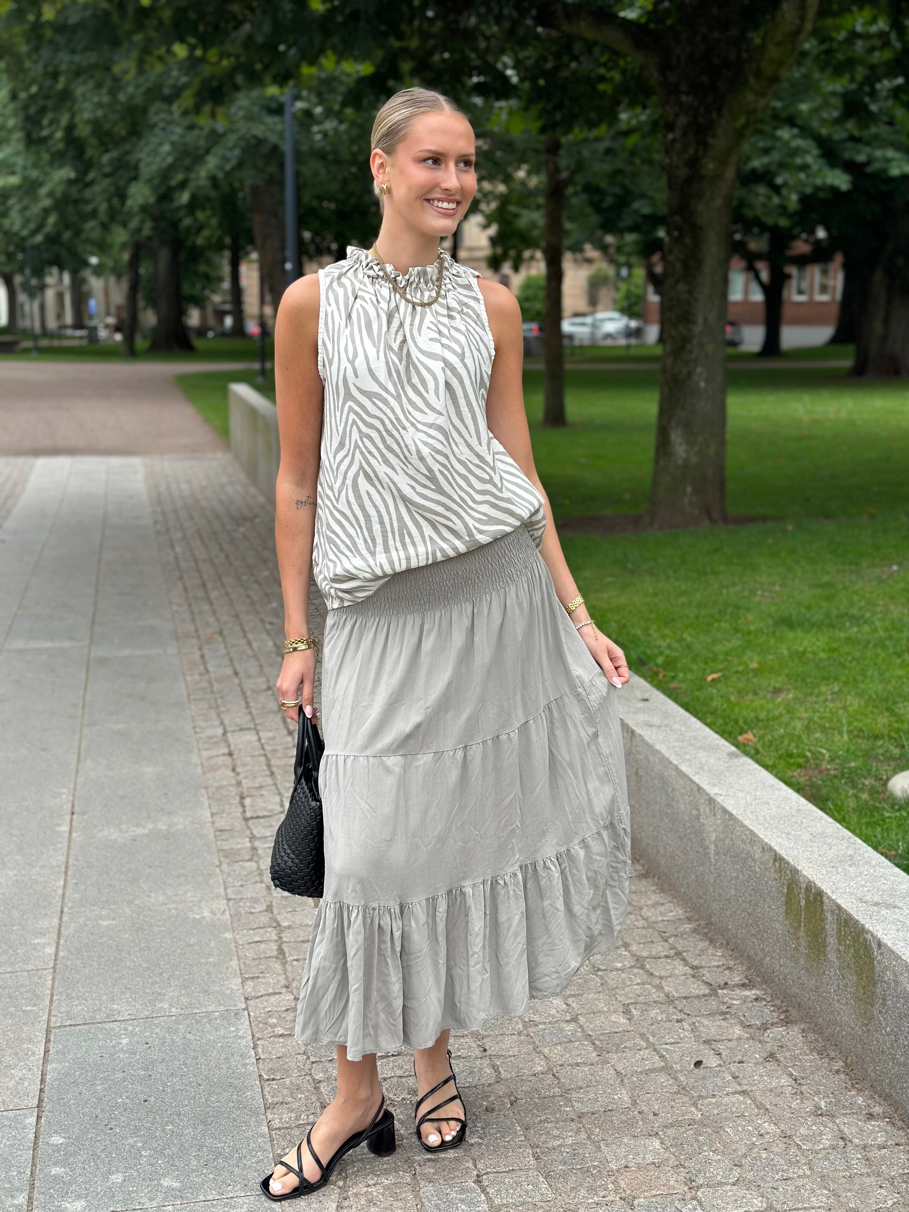 MARTA - LUCINA TOP 2319 - ZEBRA BEIGE