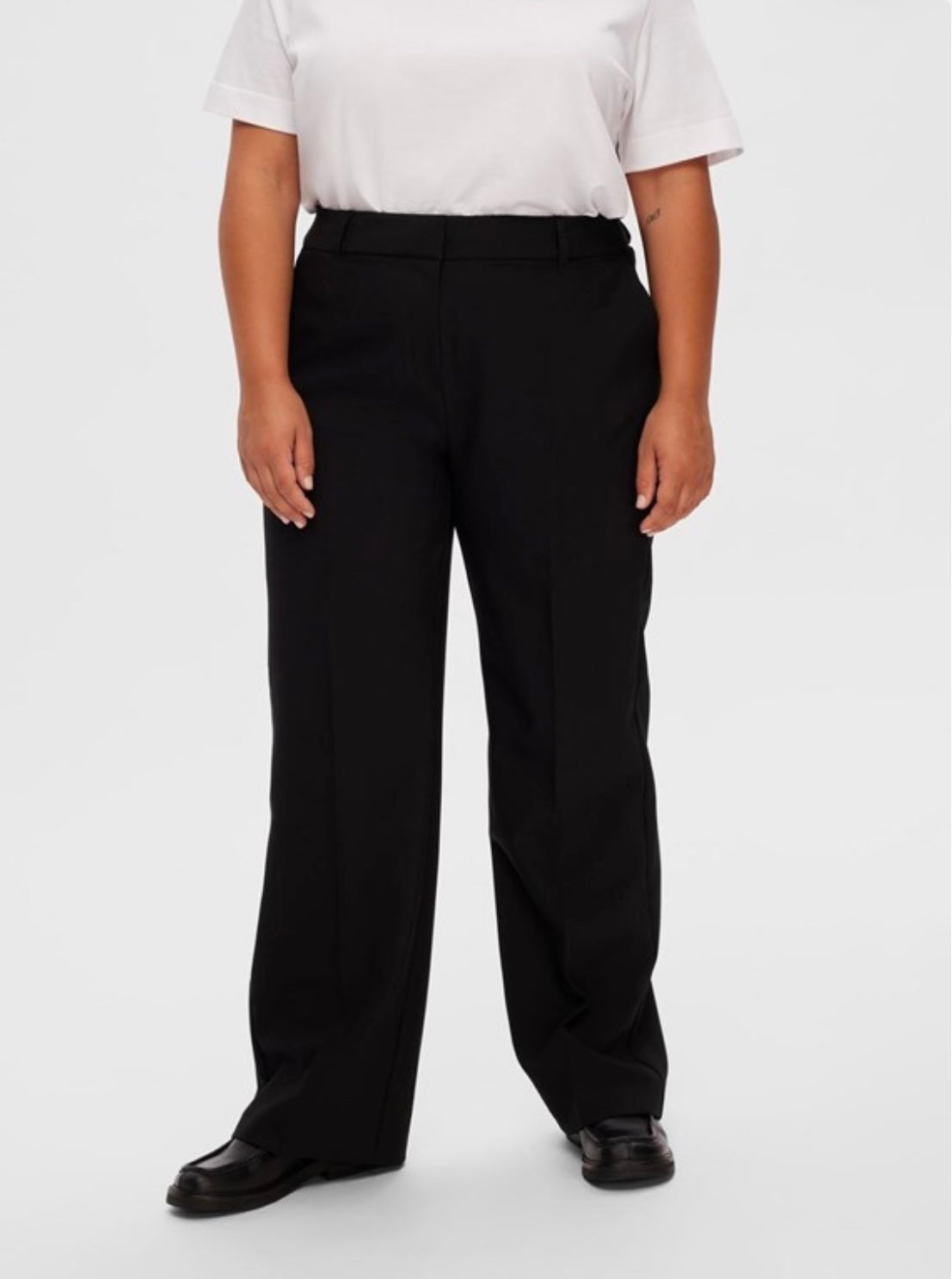 SELECTED FEMME - RITA MV WIDE PANT - BLACK
