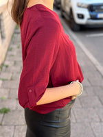 Ladda upp bild till gallerivisning, JDY - DIVYA LIFE 3/4 TOP - CABERNET
