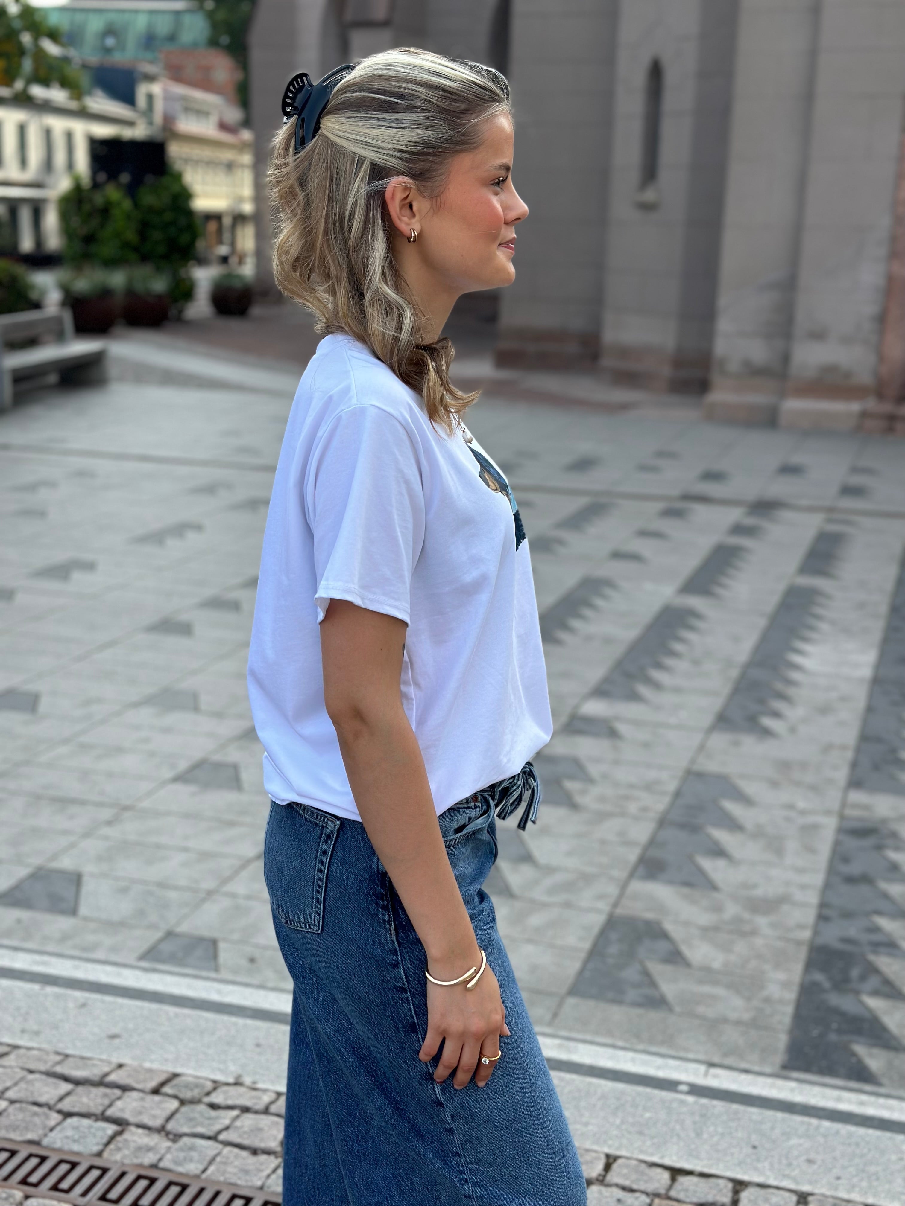 MARTA - INGE T-SHIRT 0532 - WHITE