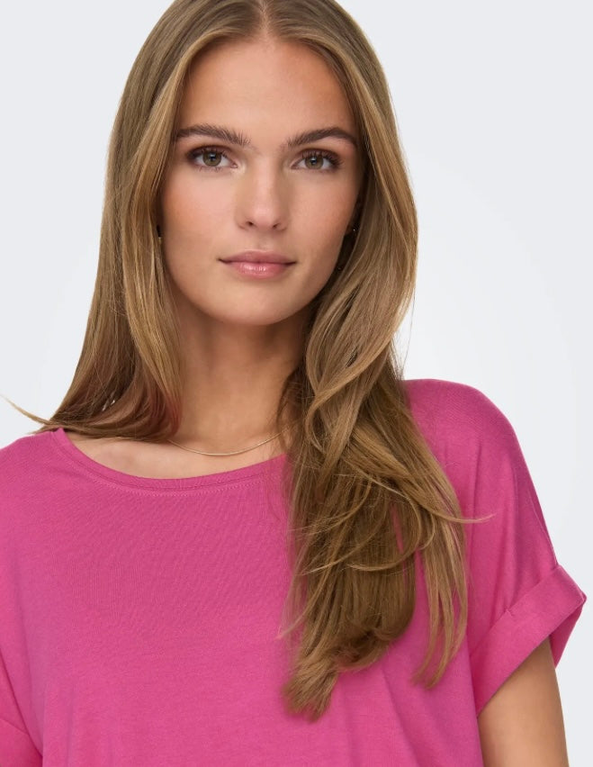 ONLY - MOSTER O-NECK TOP - GIN FIZZ