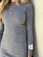 Ladda upp bild till gallerivisning, JDY - PRIME LIFE LONG DRESS KNT - MEDIUM GREY MELANGE
