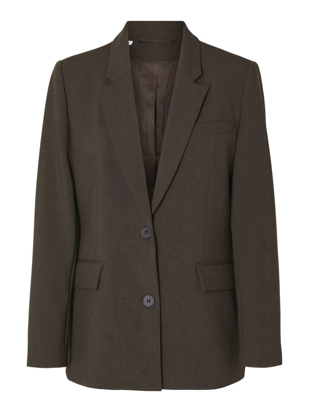 SELECTED FEMME - RITA LS CLASSIC BLAZER - DELICIOSO/MELANGE