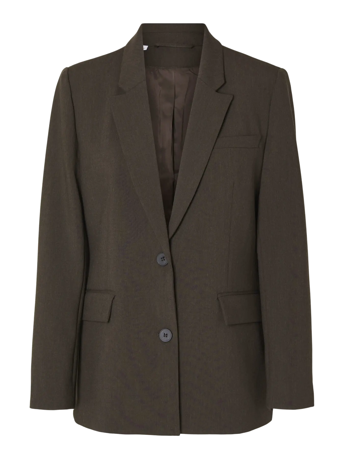 SELECTED FEMME - RITA LS CLASSIC BLAZER - DELICIOSO/MELANGE