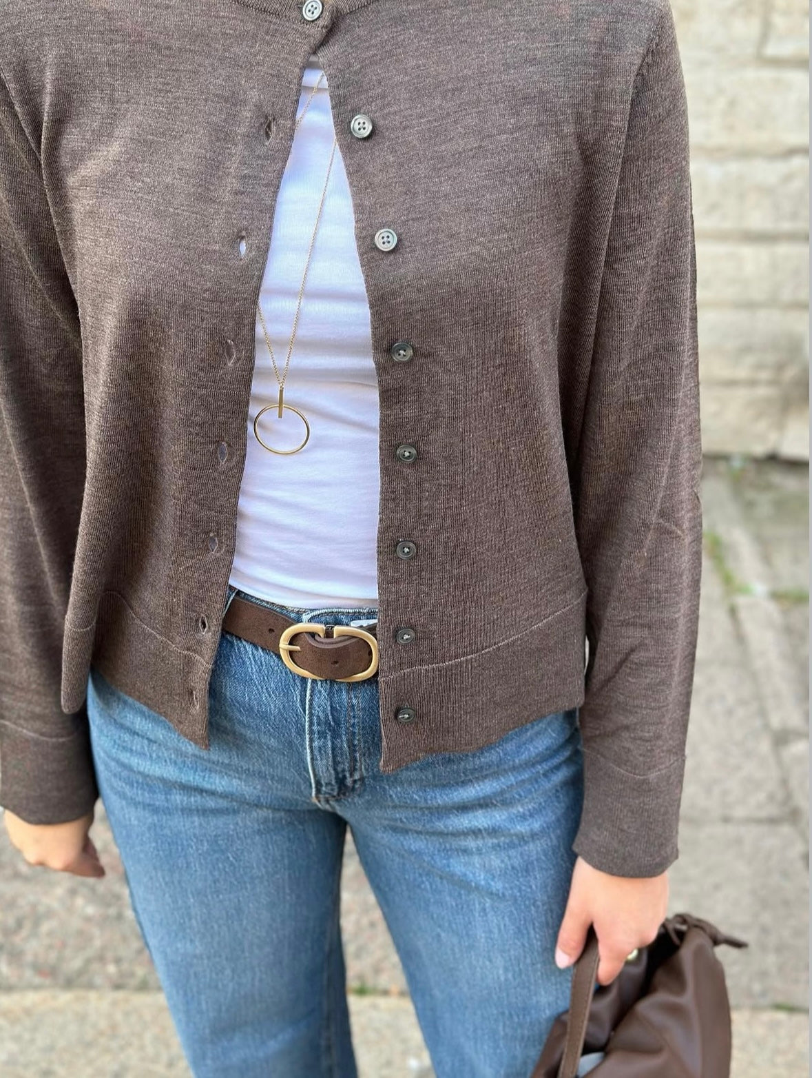 SELECTED FEMME - THEA LS KNIT MERINO CARDIGAN - DELICIOSO