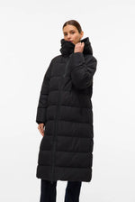 Ladda upp bild till gallerivisning, VEROMODA - ELENORA LAURIE LONG COAT - BLACK
