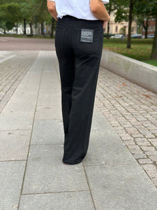 ONLY - MADISON BLUSH HW WIDE - BLACK DENIM