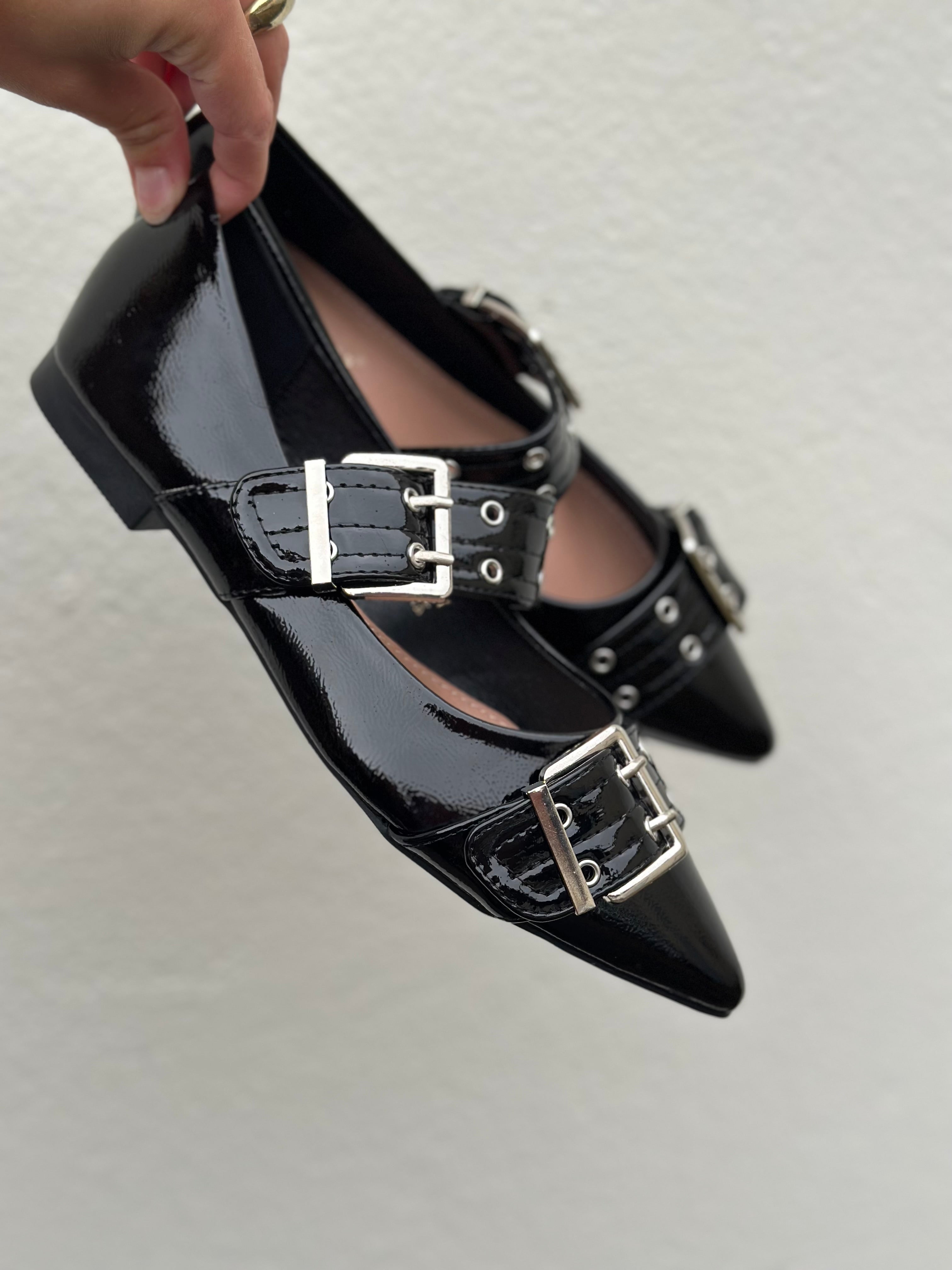 MARTA - SKOR 9725 - BLACK