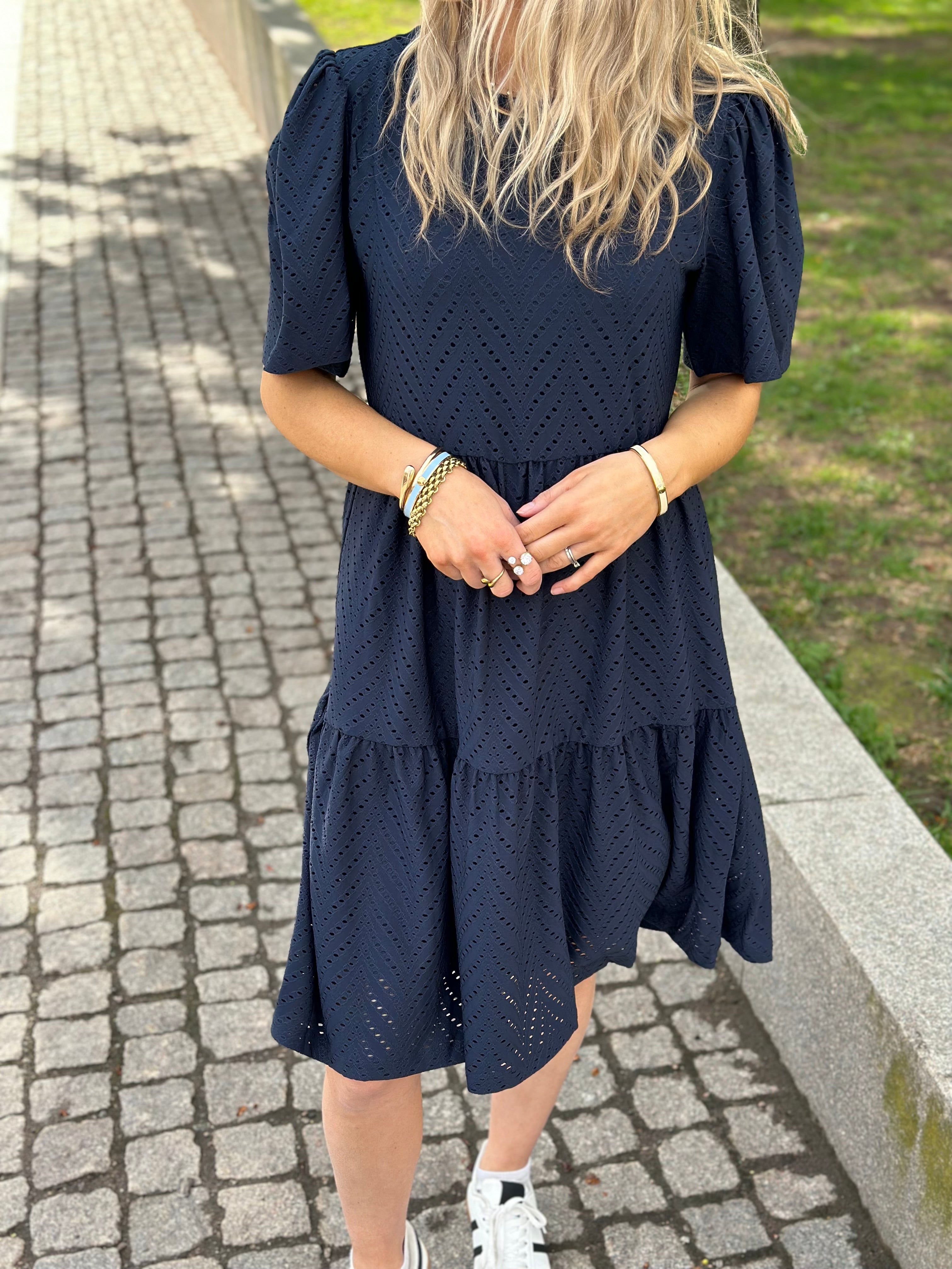 JDY - CARLA CATHINKA S/S DRESS - SKY CAPTAIN