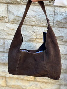 PIECES - JOYE SUEDE HOBO BAG - DELICIOSO