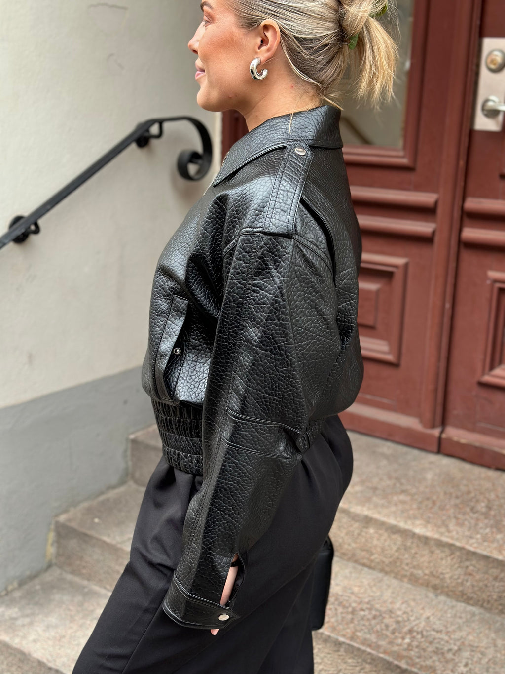 LEVETÉ ROOM - TAO JACKET 301714 - BLACK 9999
